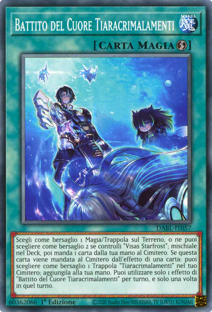 DABL-IT057 Battito del Cuore Tiaracrimalamenti Comune 1a Edizione (IT) -NEAR MINT-