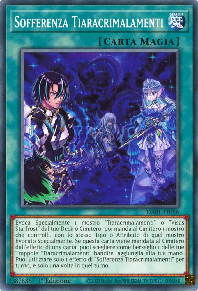 DABL-IT056 Sofferenza Tiaracrimalamenti Comune 1a Edizione (IT) -NEAR MINT-