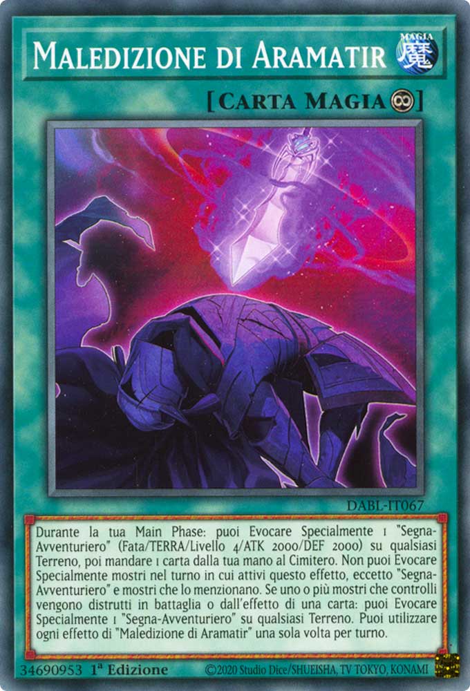 DABL-IT067 Maledizione di Aramatir Comune 1a Edizione (IT) -NEAR MINT-
