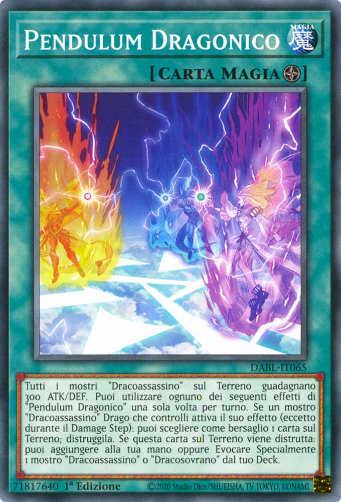 DABL-IT065 Pendulum Dragonico Comune 1a Edizione (IT) -NEAR MINT-