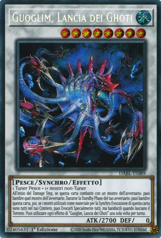 DABL-IT089 Guoglim, Lancia dei Ghoti Rara Segreta 1a Edizione (IT) -NEAR MINT-