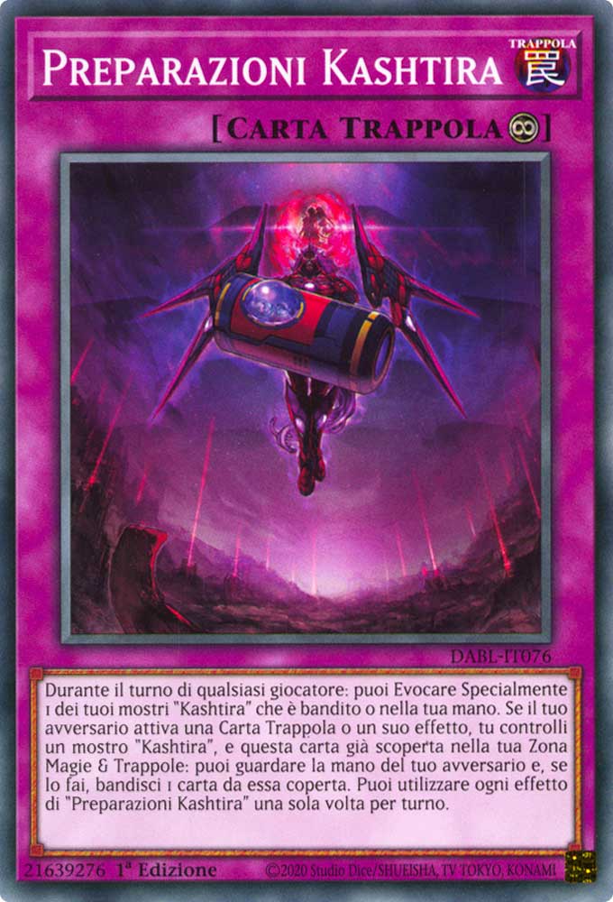 DABL-IT076 Preparazioni Kashtira Comune 1a Edizione (IT) -NEAR MINT-