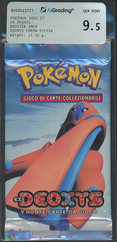 EX Deoxys busta 9 carte (IT) / AIG 9.5