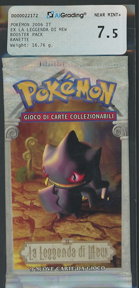EX La Leggenda di Mew busta 9 carte Artwork RANDOM (IT) / AIG 7.5