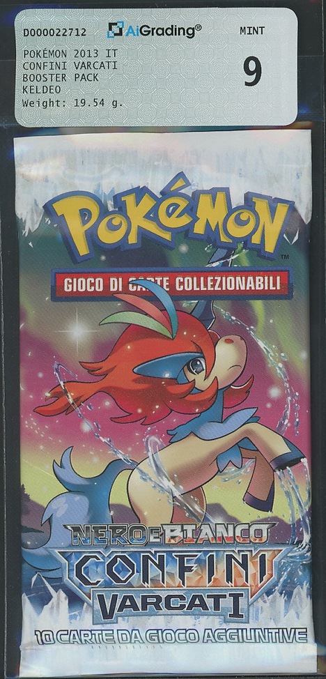 Nero e Bianco Confini Varcati busta 10 carte Artwork Keldeo Forma Risoluta (IT) / AIG 9.0