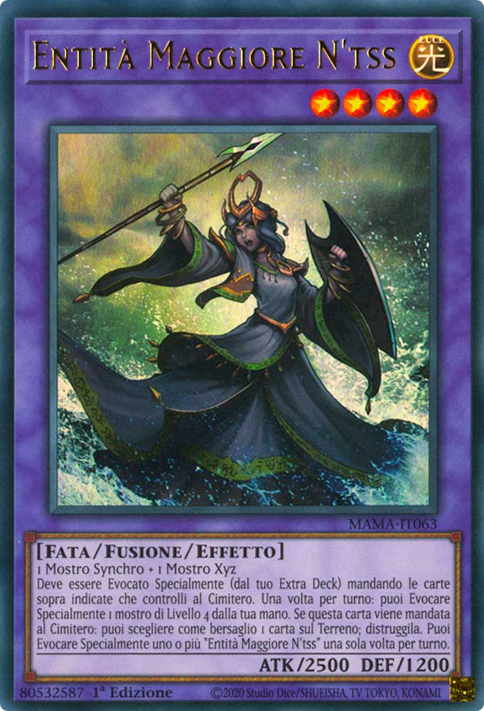 MAMA-IT063 Entita' Maggiore N'tss Ultra Rara 1a Edizione (IT) -NEAR MINT-