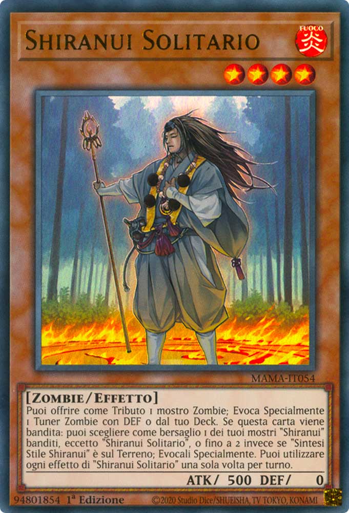 MAMA-IT054 Shiranui Solitario Ultra Rara 1a Edizione (IT) -NEAR MINT-