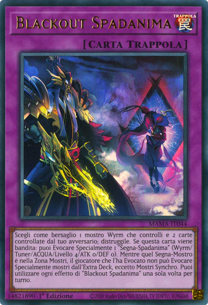 MAMA-IT044 Blackout Spadanima Ultra Rara 1a Edizione (IT) -NEAR MINT-