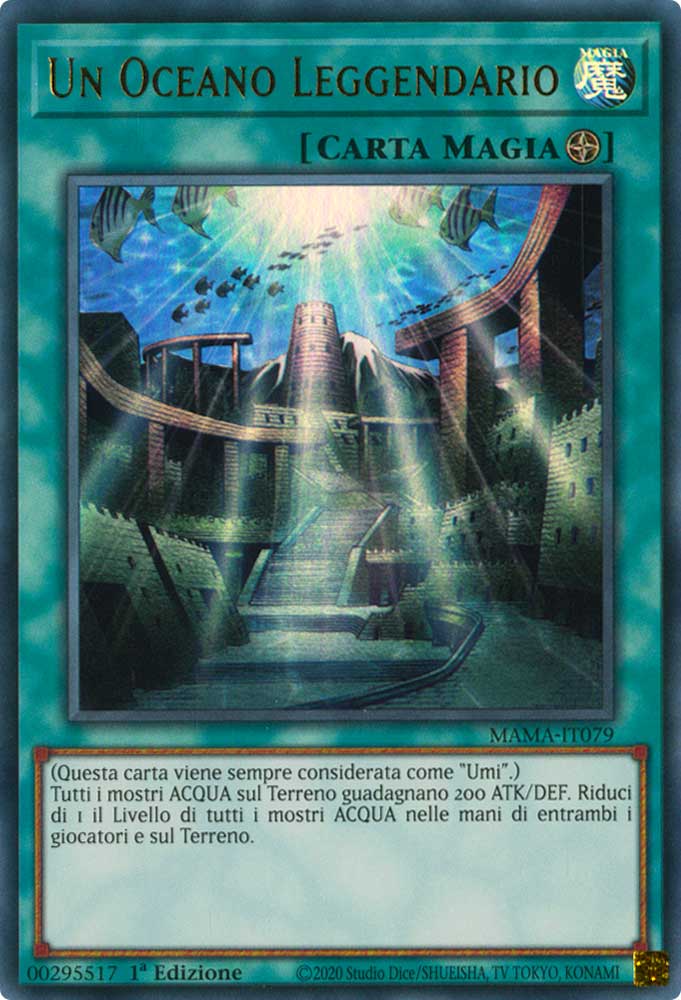 MAMA-IT079 Un Oceano Leggendario Ultra Rara 1a Edizione (IT) -NEAR MINT-