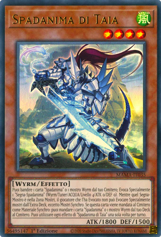 MAMA-IT035 Spadanima di Taia Ultra Rara 1a Edizione (IT) -NEAR MINT-