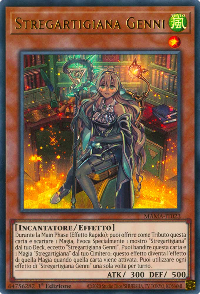 MAMA-IT023 Stregartigiana Genni Ultra Rara 1a Edizione (IT) -NEAR MINT-
