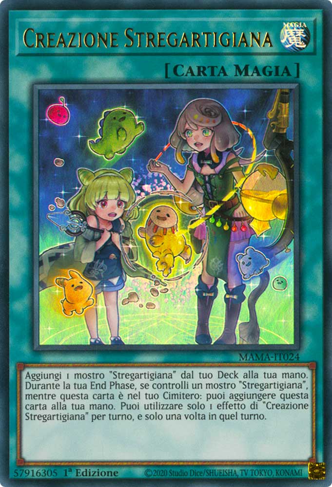 MAMA-IT024 Creazione Stregartigiana Ultra Rara 1a Edizione (IT) -NEAR MINT-