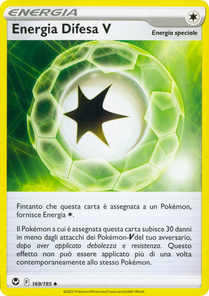 169 / 195 Energia Difesa V Non Comune normale (IT) -NEAR MINT-