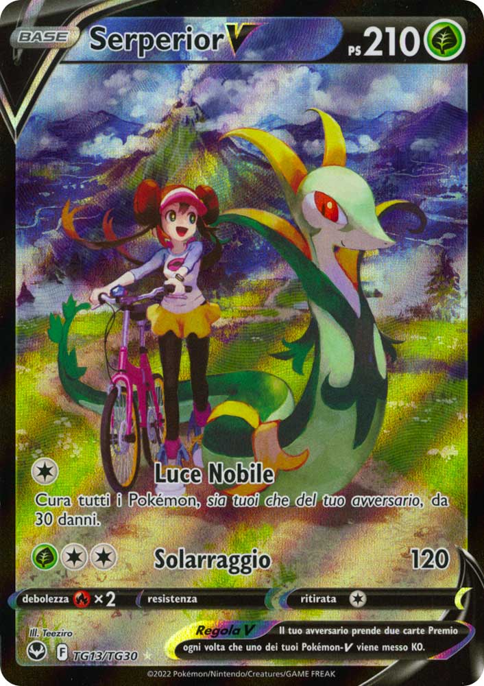 TG13 / TG30 Serperior V Rara Segreta foil (IT) -NEAR MINT-