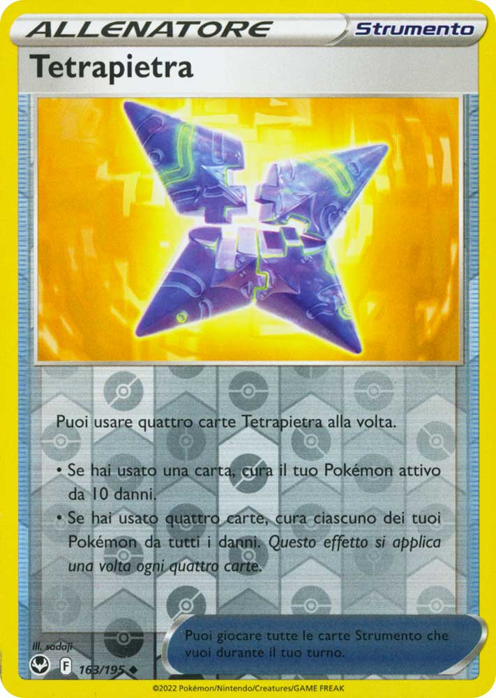 163 / 195 Tetrapietra Non Comune foil reverse (IT) -NEAR MINT-