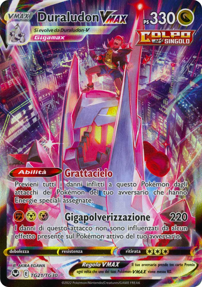 TG21 / TG30 Duraludon VMAX Rara Segreta foil (IT) -NEAR MINT-