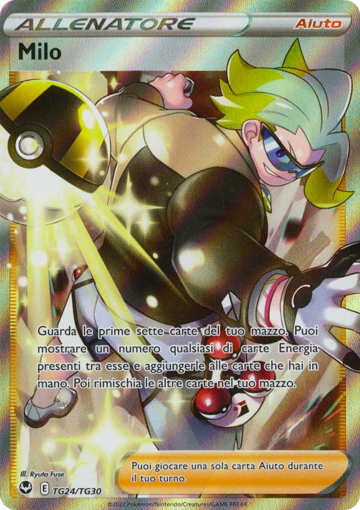 TG24 / TG30 Milo Rara Segreta foil (IT) -NEAR MINT-