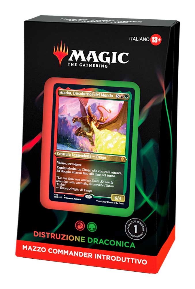 Mazzo Commander Introduttivo 2022 Distruzione Draconica (IT)
