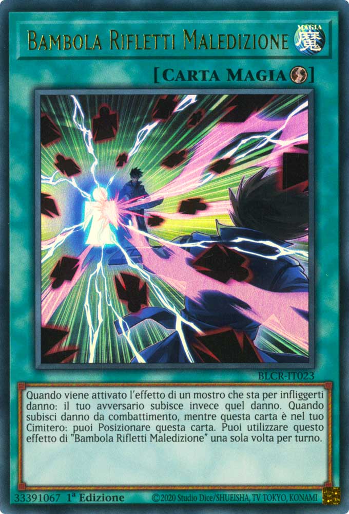 BLCR-IT023 Bambola Rifletti Maledizione Ultra Rara 1a Edizione (IT) -NEAR MINT-