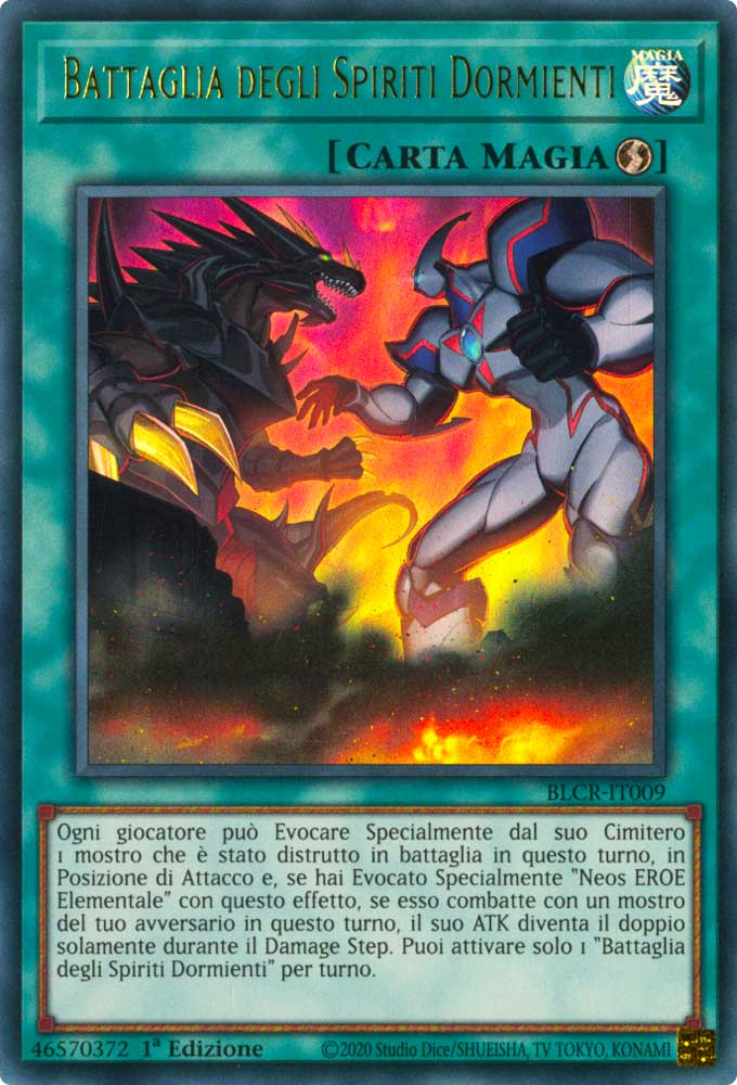 BLCR-IT009 Battaglia degli Spiriti Dormienti Ultra Rara 1a Edizione (IT) -NEAR MINT-