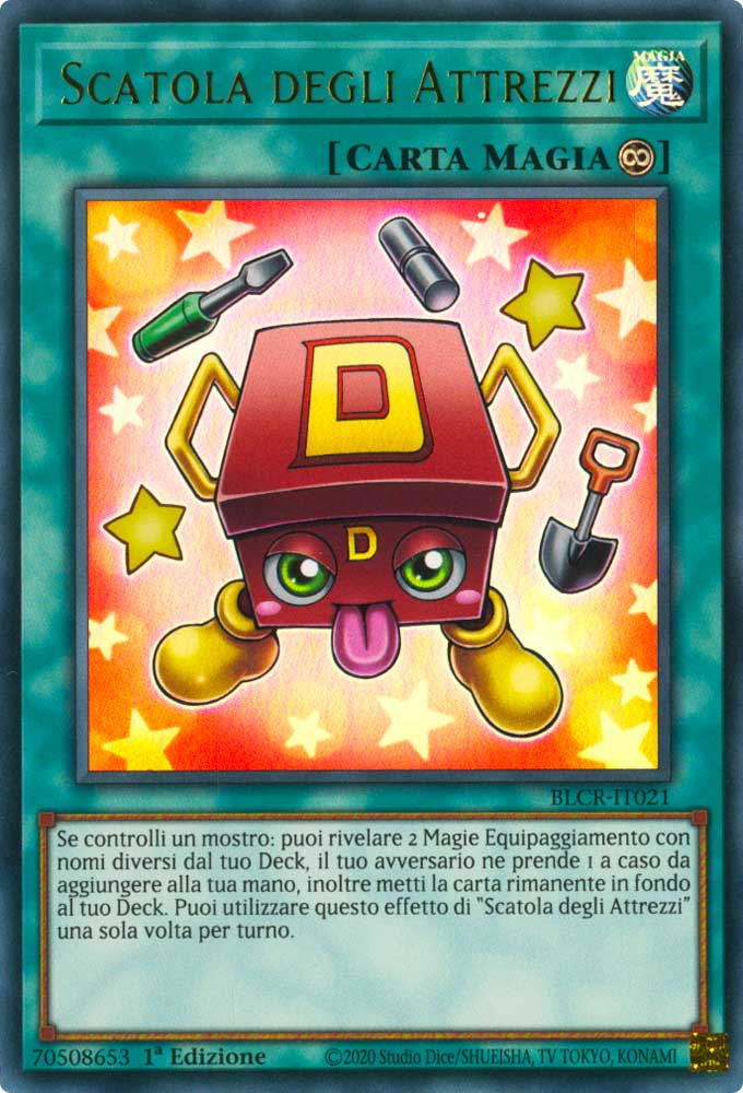 BLCR-IT021 Scatola degli Attrezzi Ultra Rara 1a Edizione (IT) -NEAR MINT-