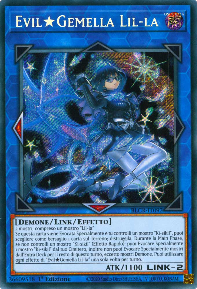 BLCR-IT097 Evil Gemella Lil-la Rara Segreta 1a Edizione (IT) -NEAR MINT-