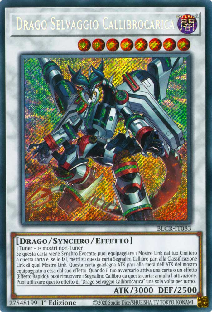 BLCR-IT083 Drago Selvaggio Callibrocarica Rara Segreta 1a Edizione (IT) -NEAR MINT-