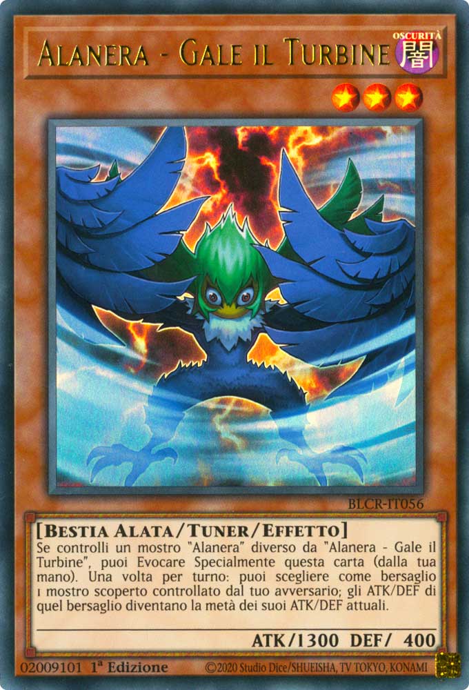 BLCR-IT056 Alanera - Gale il Turbine Ultra Rara 1a Edizione (IT) -NEAR MINT-