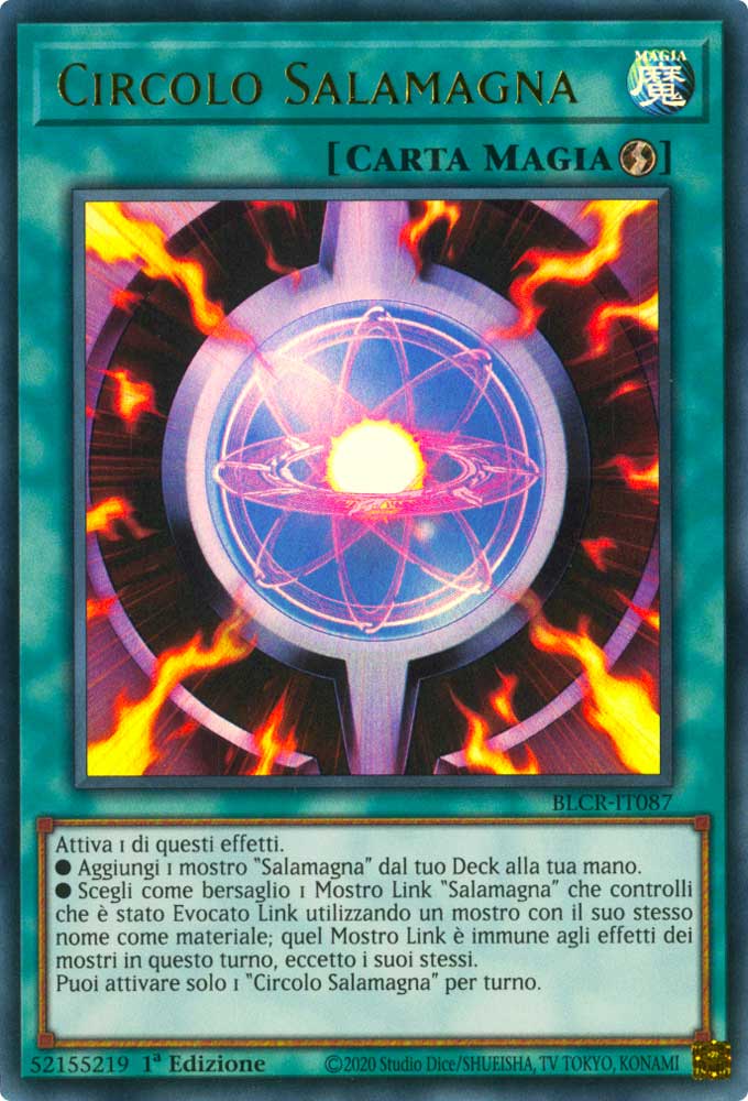 BLCR-IT087 Circolo Salamagna Ultra Rara 1a Edizione (IT) -NEAR MINT-