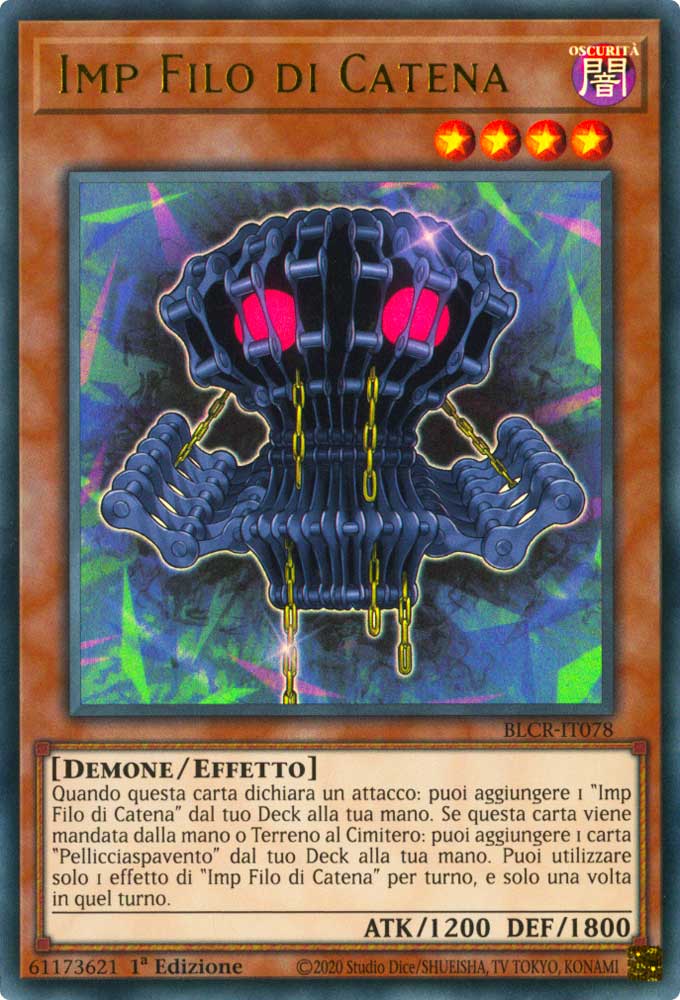 BLCR-IT078 Imp Filo di Catena Ultra Rara 1a Edizione (IT) -NEAR MINT-