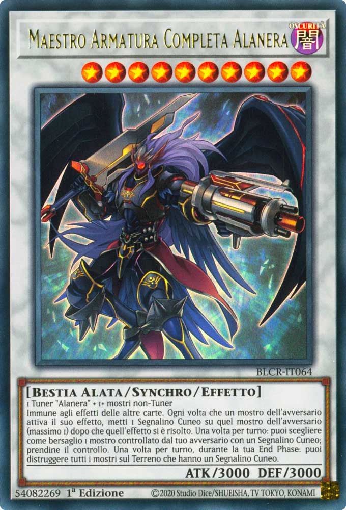 BLCR-IT064 Maestro Armatura Completa Alanera Ultra Rara 1a Edizione (IT) -NEAR MINT-