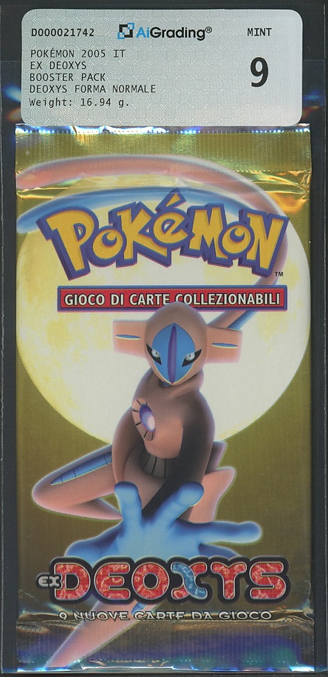 EX Deoxys busta 9 carte Artwork Deoxys (IT) / AIG 9.0