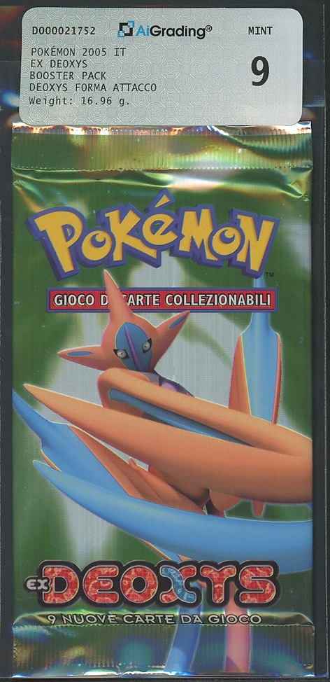 EX Deoxys busta 9 carte Artwork Deoxys Forma Attacco (IT) / AIG 9.0