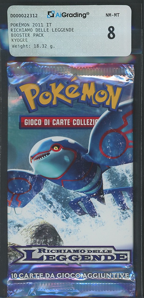 Richiamo delle Leggende busta 10 carte Artwork Kyogre (IT) / AIG 8.0