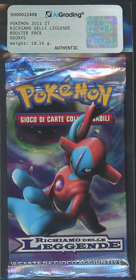 Richiamo delle Leggende busta 10 carte Artwork Deoxys (IT) / AIG AUTHENTIC