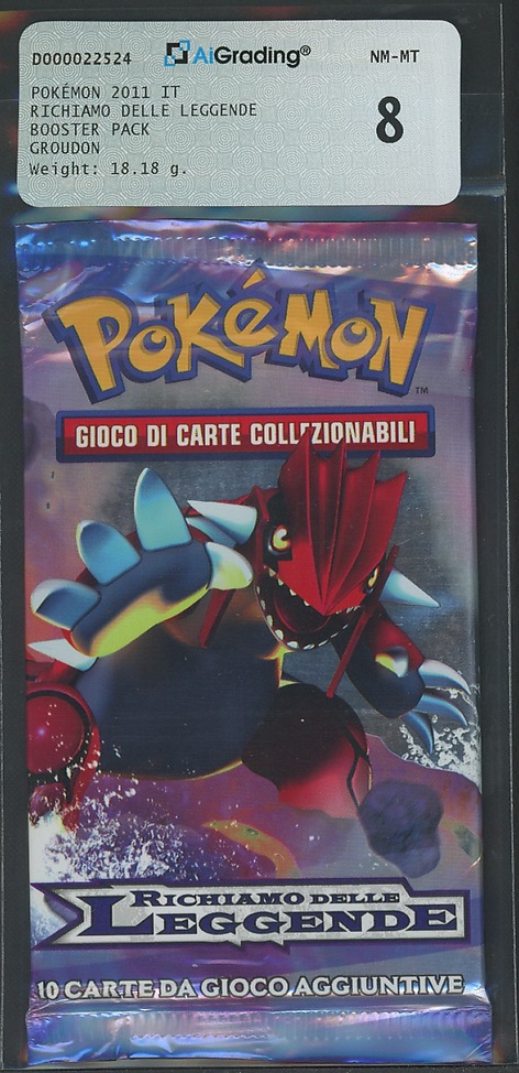 Richiamo delle Leggende busta 10 carte Artwork Groudon (IT) / AIG 8.0