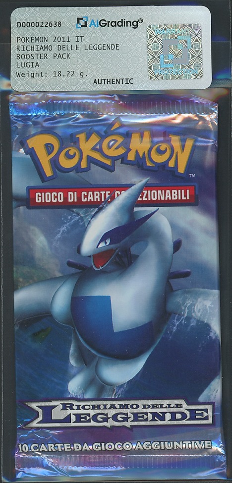 Richiamo delle Leggende busta 10 carte Artwork Lugia (IT) / AIG AUTHENTIC