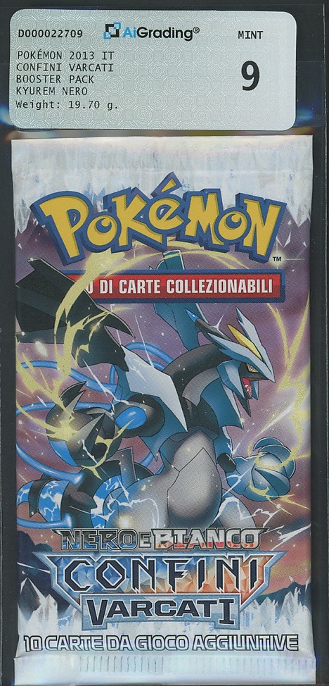 Nero e Bianco Confini Varcati busta 10 carte Artwork Kyurem Nero Potenziato (IT) / AIG 9.0
