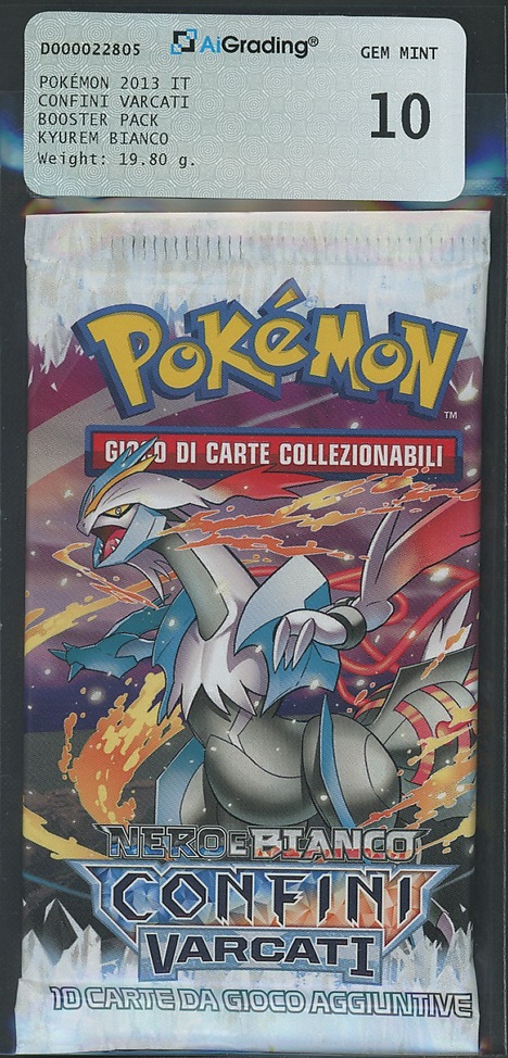 Nero e Bianco Confini Varcati busta 10 carte Artwork Kyurem Bianco Potenziato (IT) / AIG 10.0