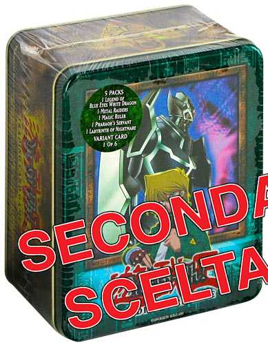 Collectible Tin 2003 Joey Gearfried the Iron Knight -SECONDA SCELTA-