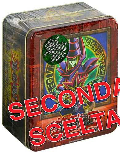 Collectible Tin 2003 Yugi Dark Magician -SECONDA SCELTA-