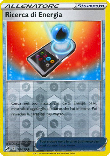 128 / 159 Ricerca di Energia Comune foil reverse (IT) -NEAR MINT-
