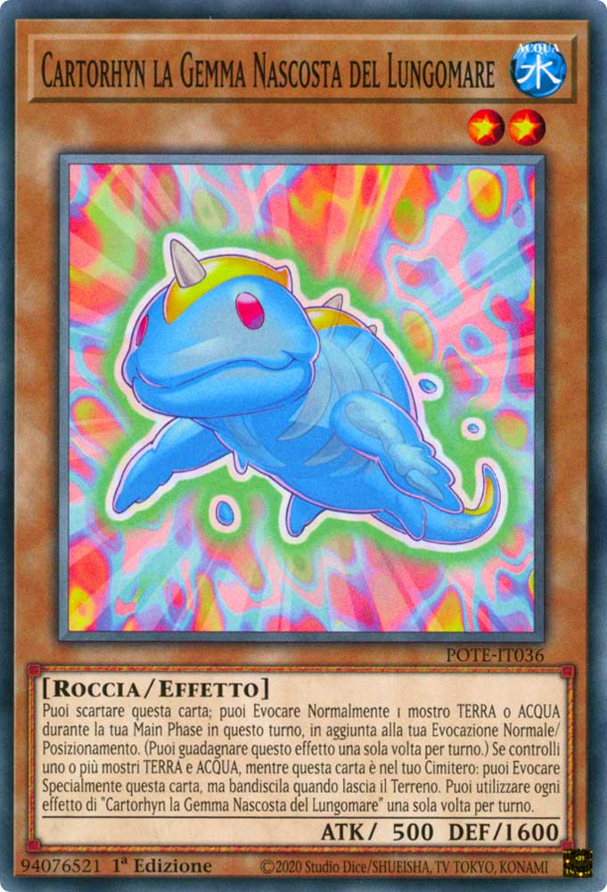 POTE-IT036 Cartorhyn la Gemma Nascosta del Lungomare Comune 1a Edizione (IT) -NEAR MINT-