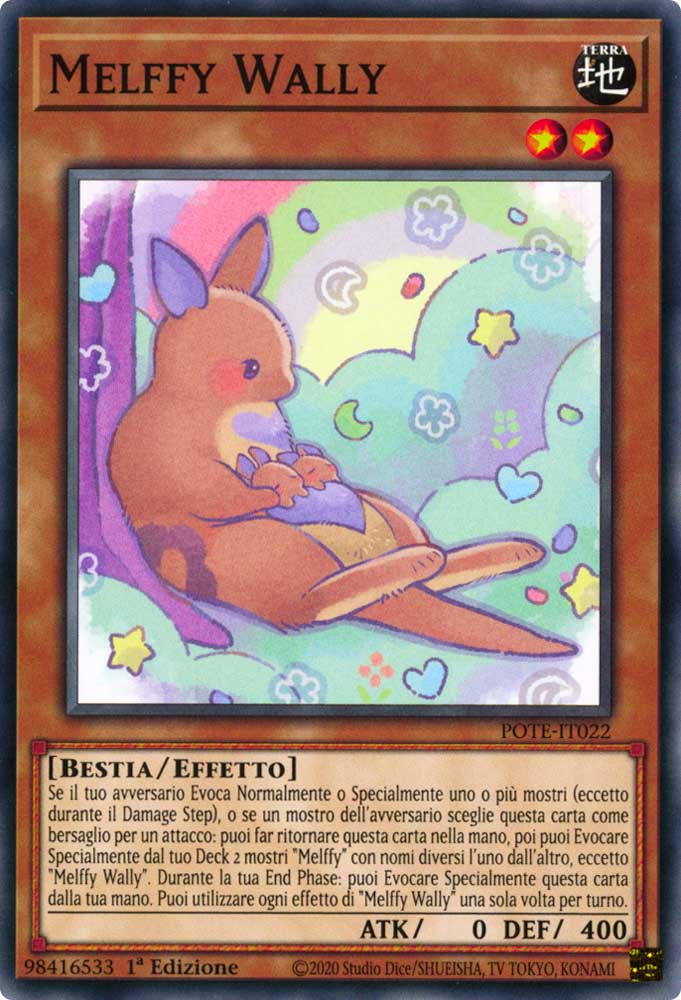 POTE-IT022 Melffy Wally Comune 1a Edizione (IT) -NEAR MINT-