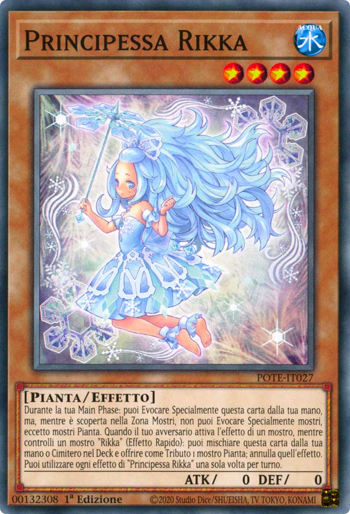 POTE-IT027 Principessa Rikka Comune 1a Edizione (IT) -NEAR MINT-