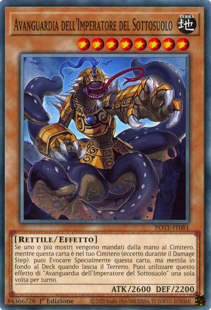 POTE-IT081 Avanguardia dell'Imperatore del Sottosuolo Comune 1a Edizione (IT) -NEAR MINT-
