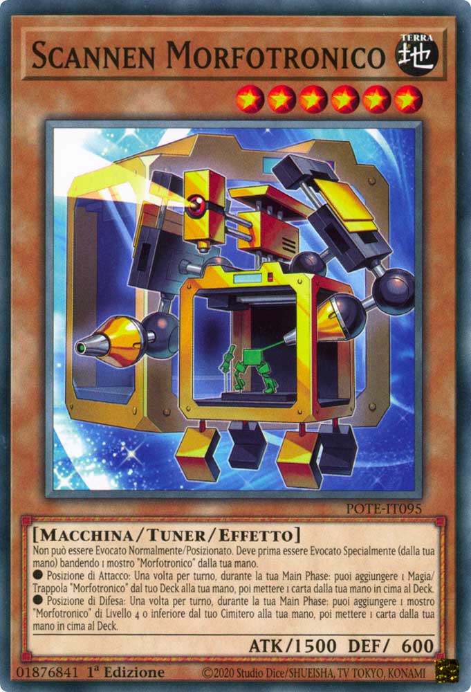 POTE-IT095 Scannen Morfotronico Comune 1a Edizione (IT) -NEAR MINT-