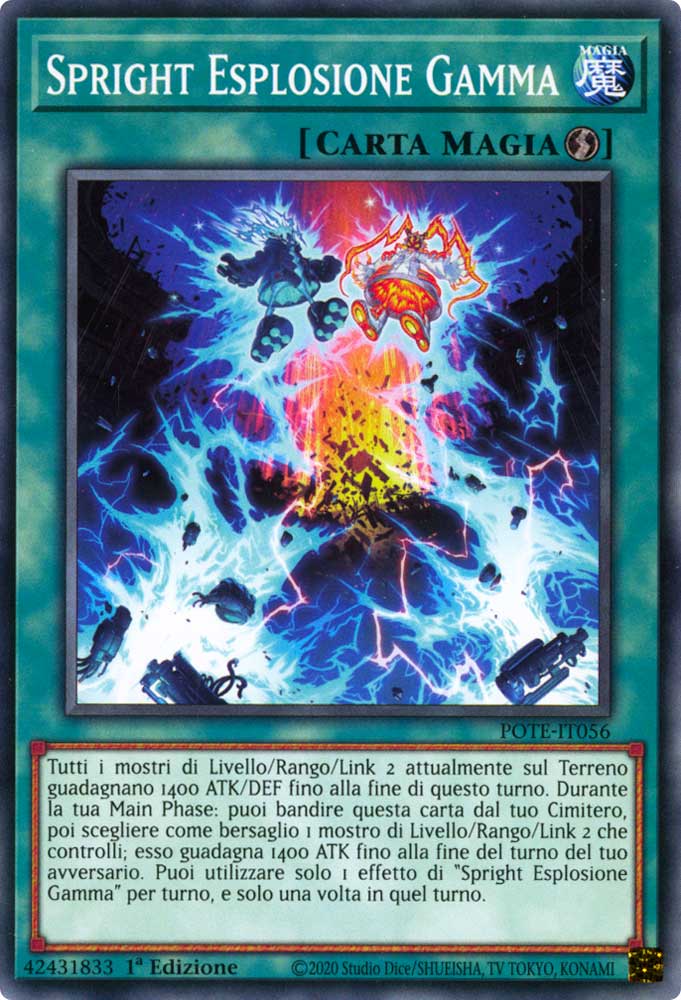 POTE-IT056 Spright Esplosione Gamma Comune 1a Edizione (IT) -NEAR MINT-