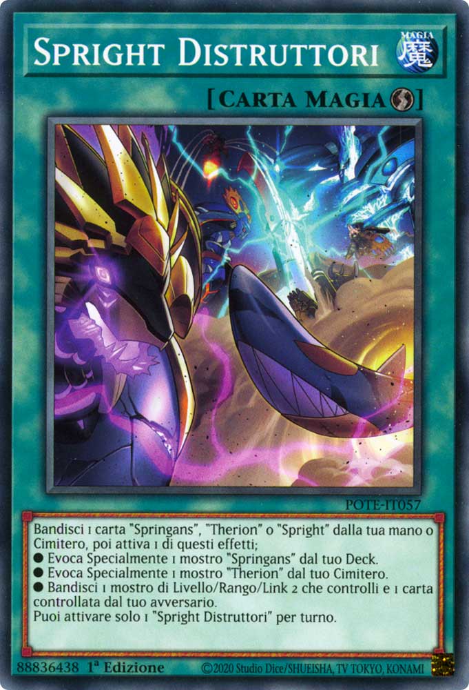 POTE-IT057 Spright Distruttori Comune 1a Edizione (IT) -NEAR MINT-
