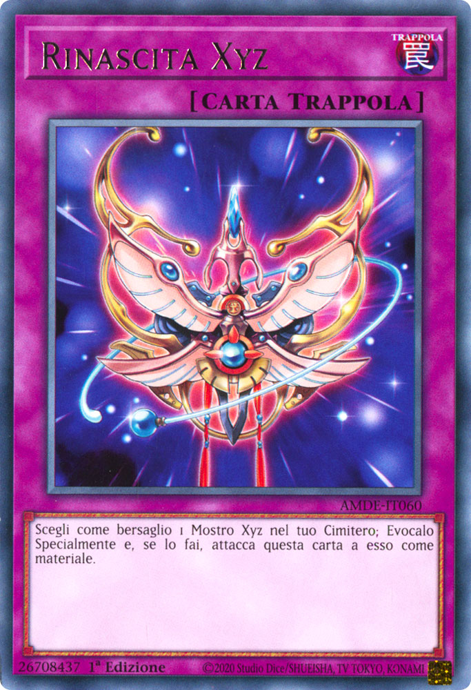 AMDE-IT060 Rinascita Xyz Rara 1a Edizione (IT) -NEAR MINT-